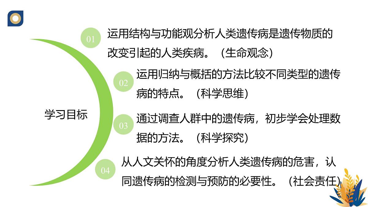 人教版高中生物必修2 5-3《人类遗传病》教学课件第2页