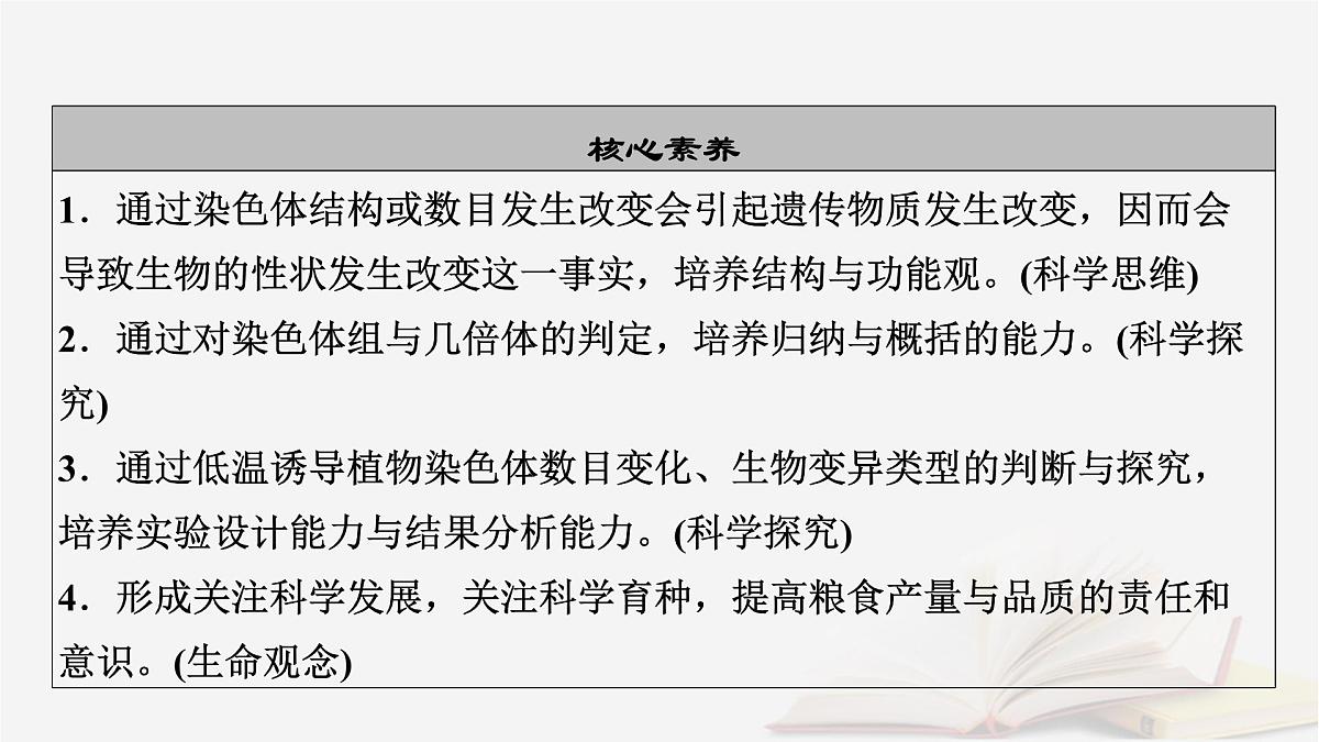 2026届高考生物一轮总复习必修2第7单元生物的变异育种与进化第2讲染色体变异及其应用课件第4页