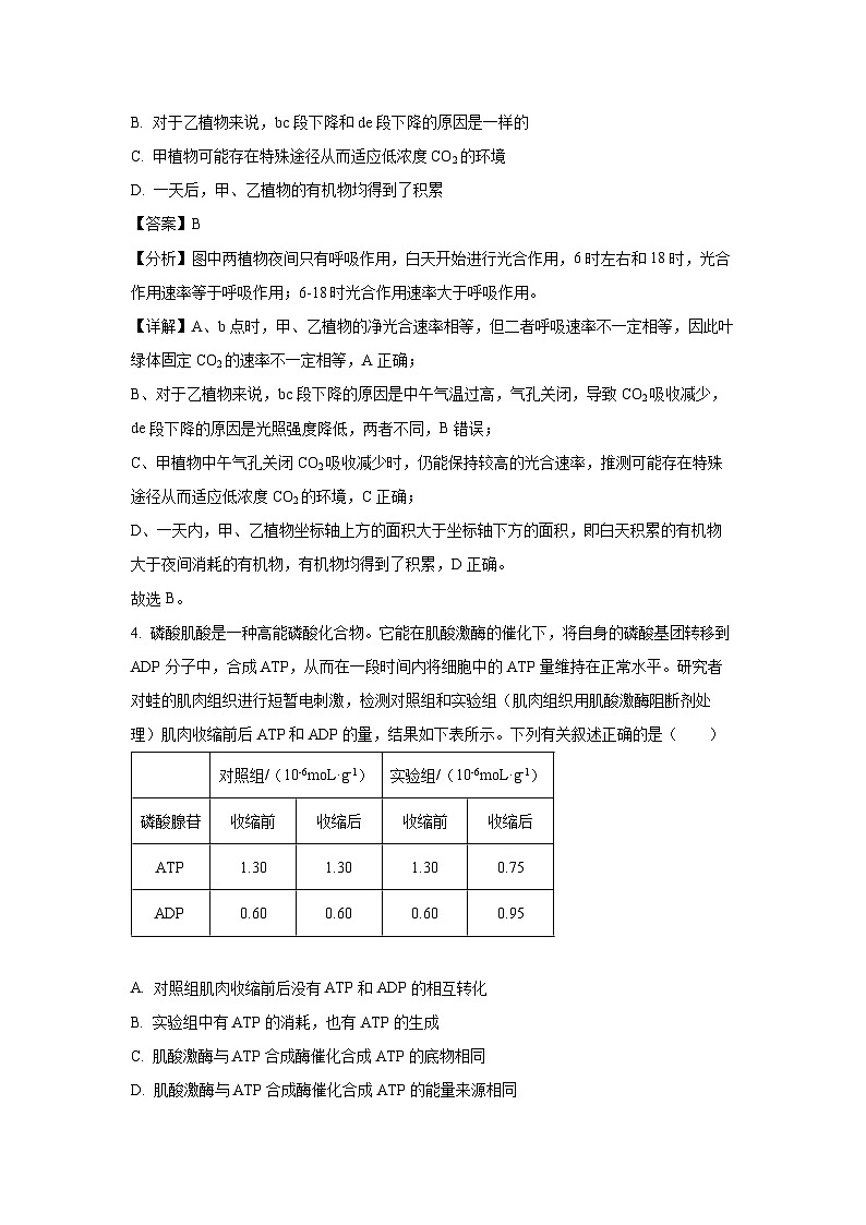 重庆市涪陵区2024-2025学年高一下学期3月月考生物试卷（解析版）第3页