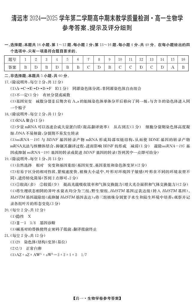 5466A 生物学DA第1页