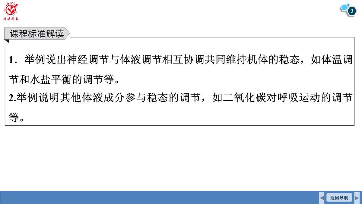 高考生物【一轮复习】课件   第八单元   第38课时　体液调节与神经调节的关系第3页