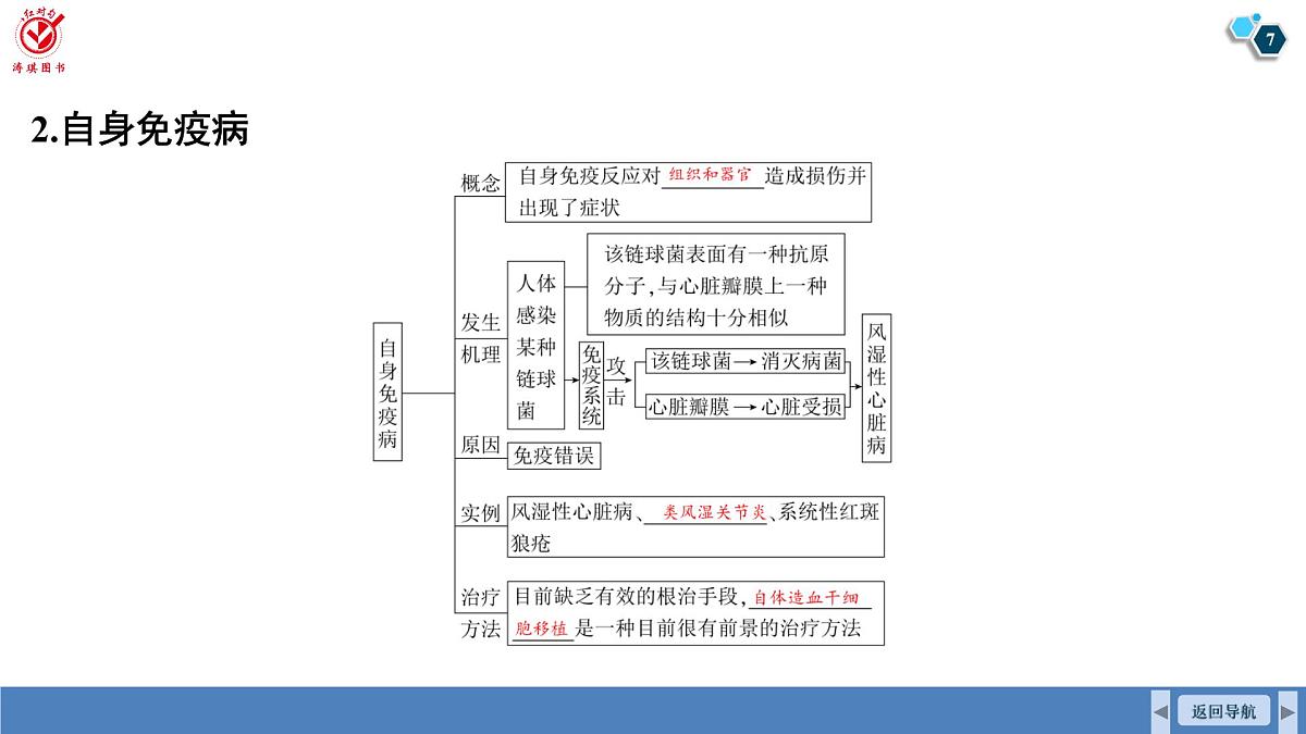 高考生物【一轮复习】课件   第八单元   第40课时　免疫失调及免疫学的应用第7页
