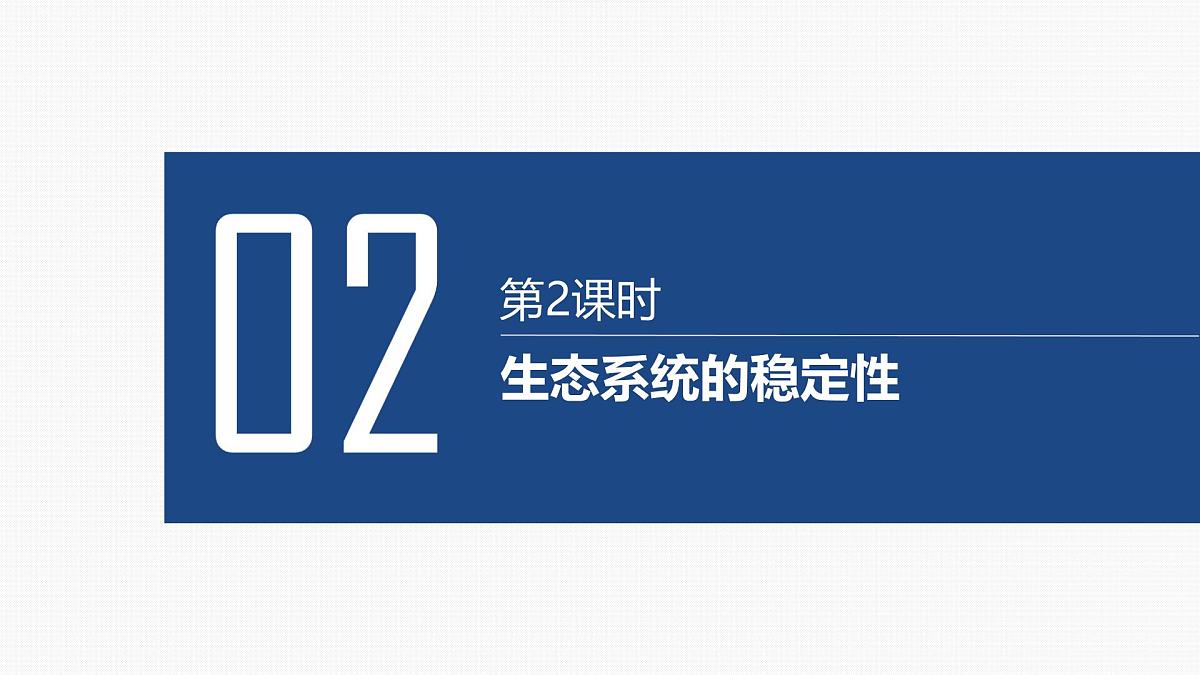 07-第32讲 生态系统的物质循环、信息传递及稳定性-第2课时 生态系统的稳定性第2页