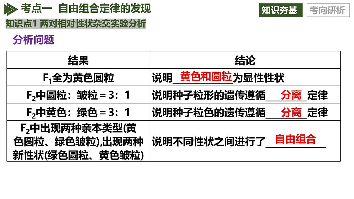 第15讲+自由组合定律（复习课件）（黑吉辽蒙专用）2026年高考生物一轮复习讲讲练测第8页