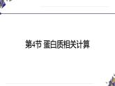 人教版高中生物必修1 2-4《 蛋白质相关计算（二）》课件