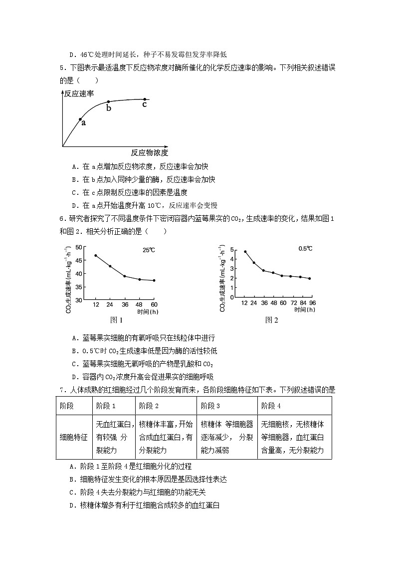 广东省鹤山市第一中学2024-2025学年高一下学期第一阶段考试（4月）生物试卷第2页