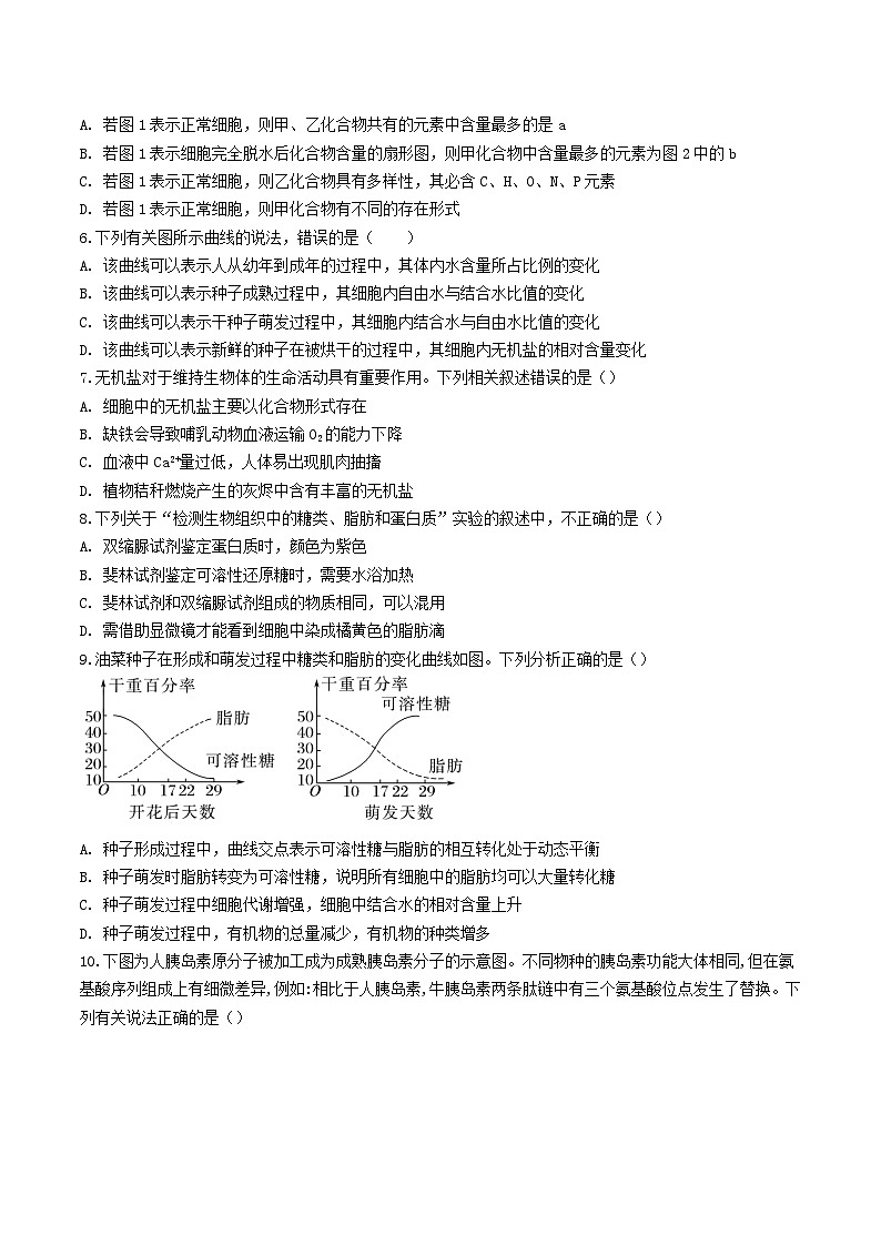 河北省张家口市第一中学2024-2025学年高二下学期期末考试生物试卷（Word版附答案）第2页
