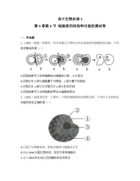 生物人教版 (2019)细胞核的结构和功能巩固练习