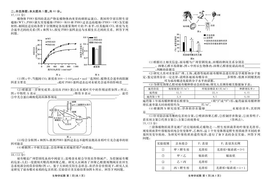 广东省衡水金卷2026届高三上学期8月联考生物试题（PDF版附解析）第3页