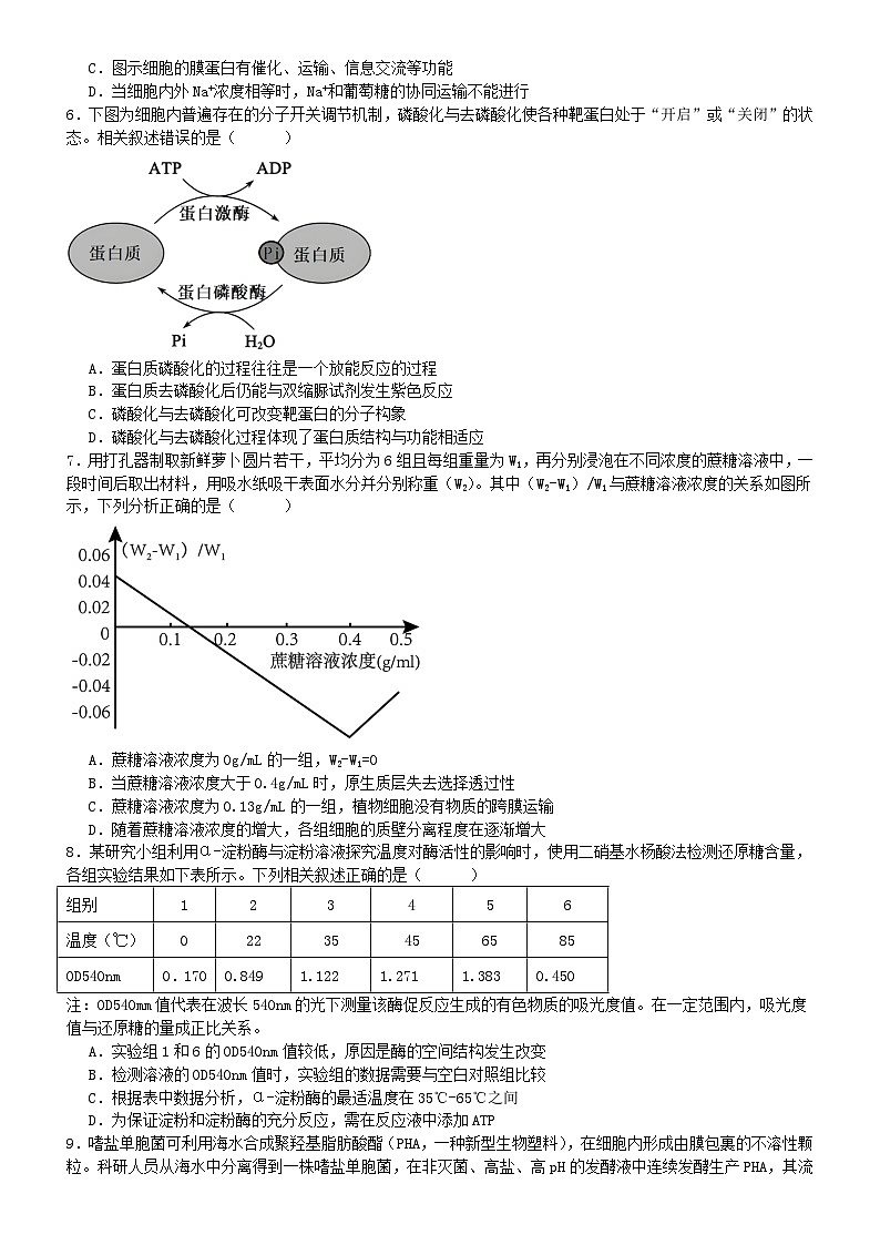 河南省2024_2025学年高二生物下学期第二次月考试题第2页
