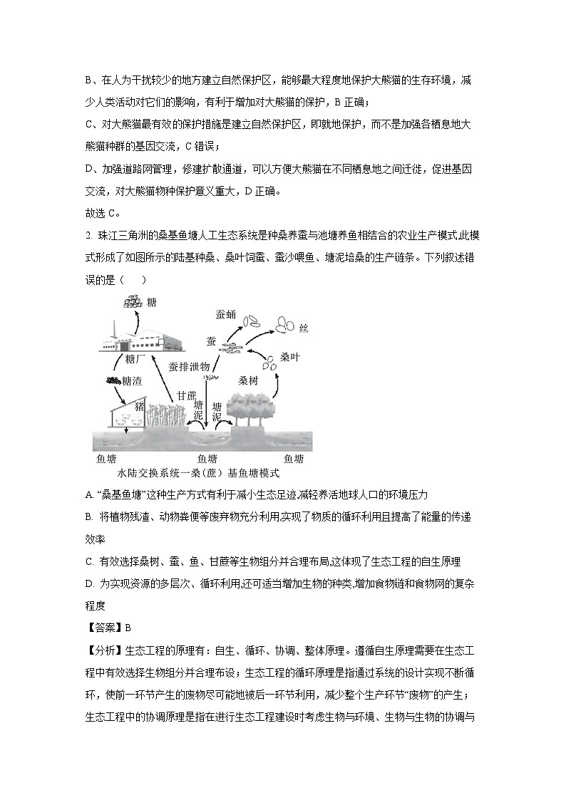青海省海东市部分学校2024-2025学年高二下学期6月联考生物试卷（解析版）第2页