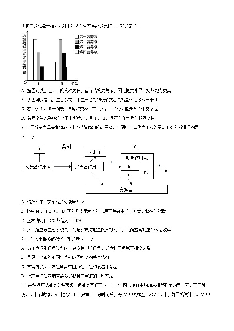 江苏省镇江市丹阳高级中学2025-2026学年高二9月月考生物试卷第3页