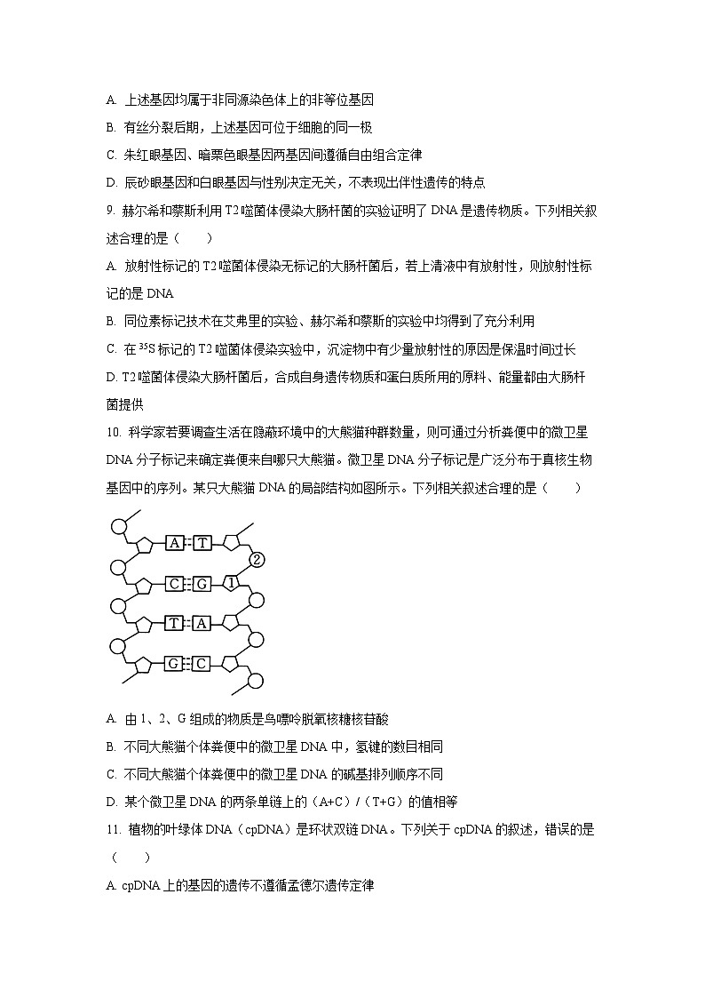 广东省佛山七校2024-2025学年高一下学期5月联考生物试卷（学生版）第3页