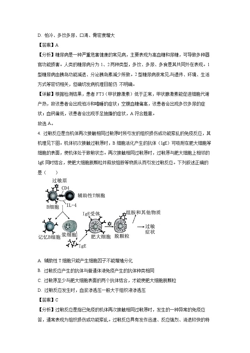 江淮协作区2024-2025学年高二下学期期末生物试卷（解析版）第3页
