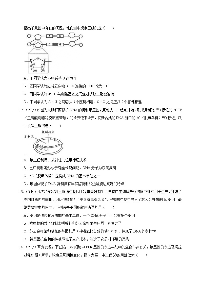 湖北省部分市州2023-2024学年高一下学期期末生物试卷第3页