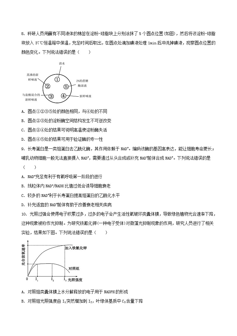 山东省烟台市2024_2025学年高二生物下学期期末考试第3页