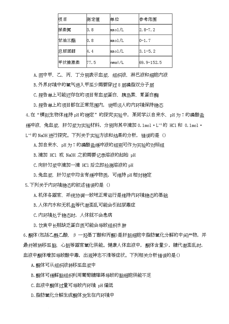 2026三明一中高二上学期10月月考试题生物含答案第2页