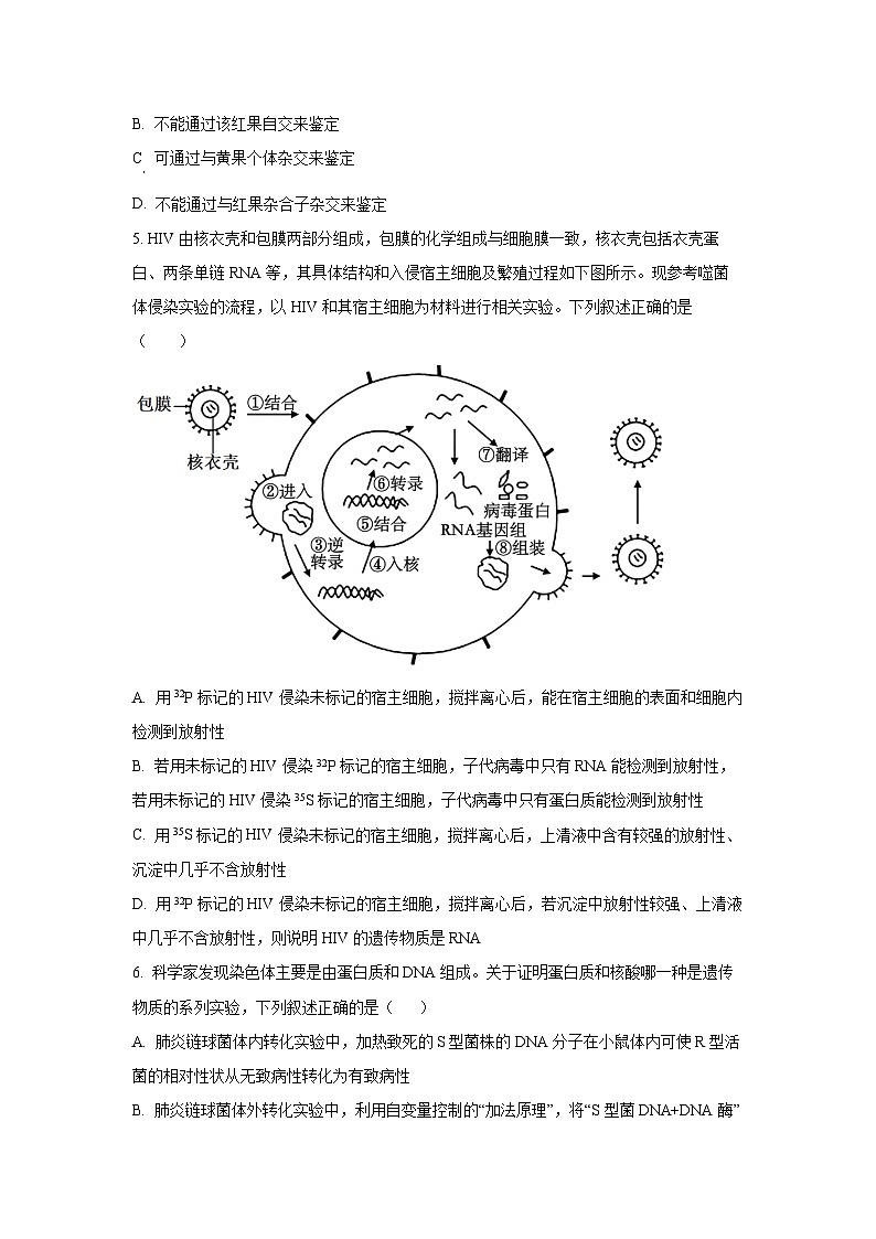湖北省部分高中协作体2025-2026学年高二上学期9月联考 生物试题（学生版）第2页