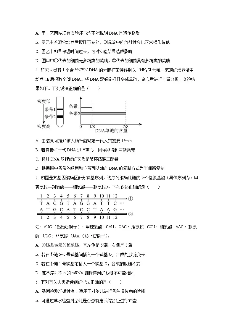 【生物】辽宁省名校联盟2025-2026学年高二上学期9月联合考试（学生版）第2页