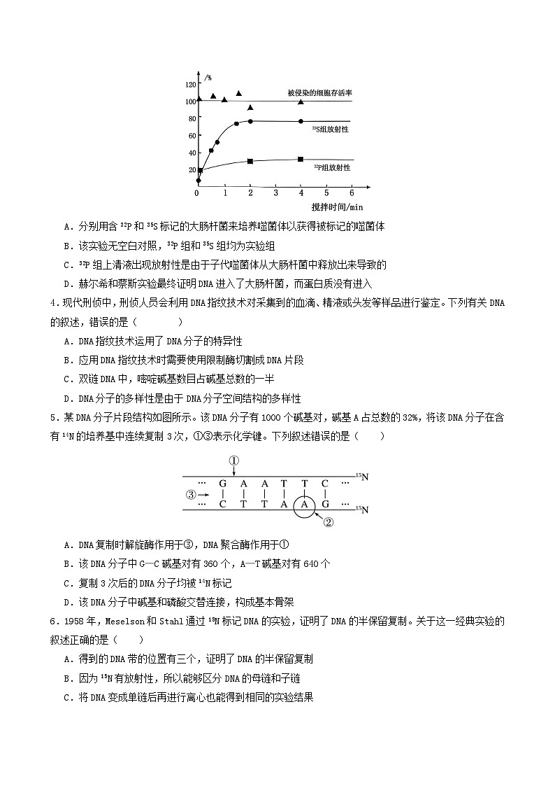 第六单元 遗传的分子基础（综合训练）（原卷版）（全国通用）第2页
