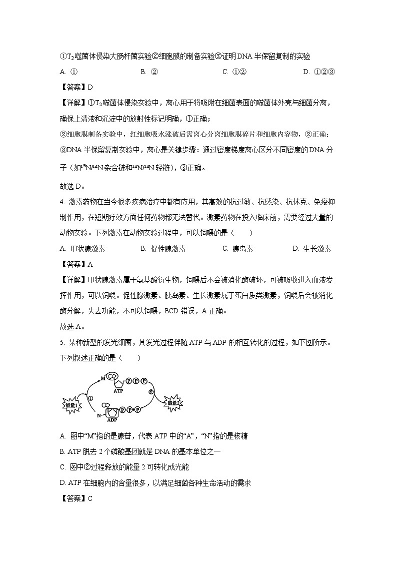 【生物】浙江六校联盟2025-2026学年高二上学期10月月考（解析版）第2页