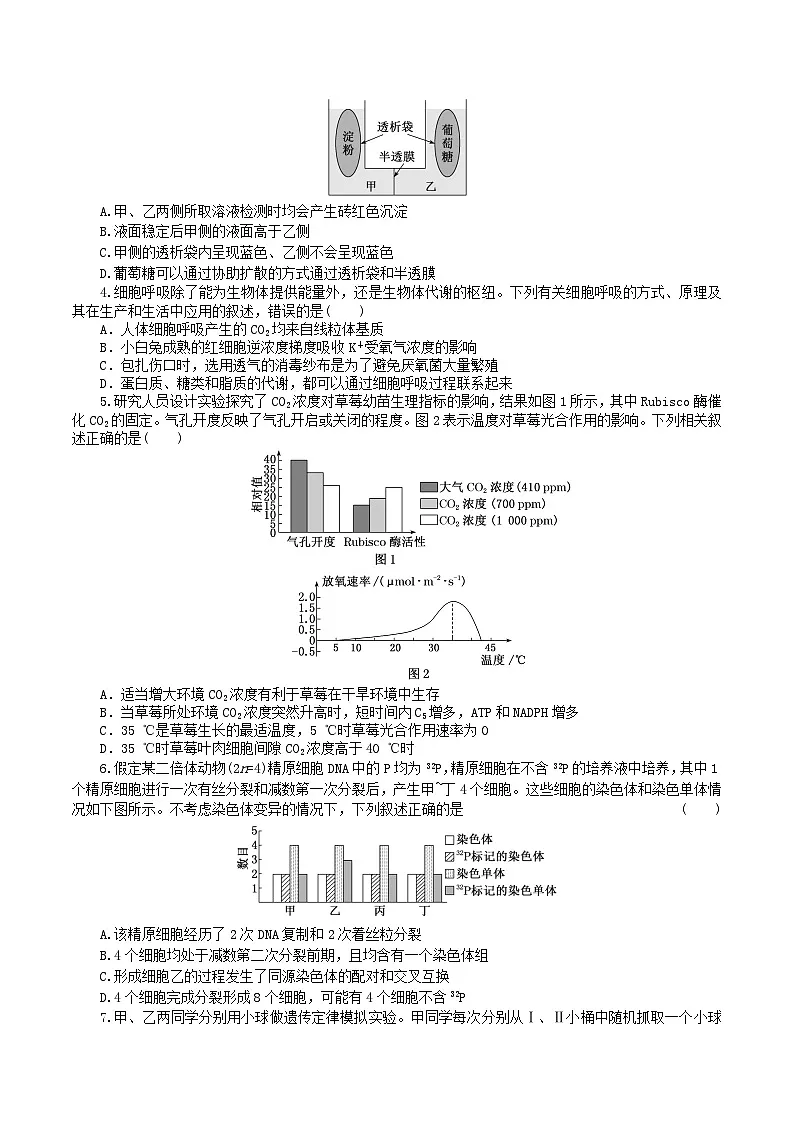湖北省部分高中协作体2026届高三上学期一模联考试题 生物 Word版含答案第2页