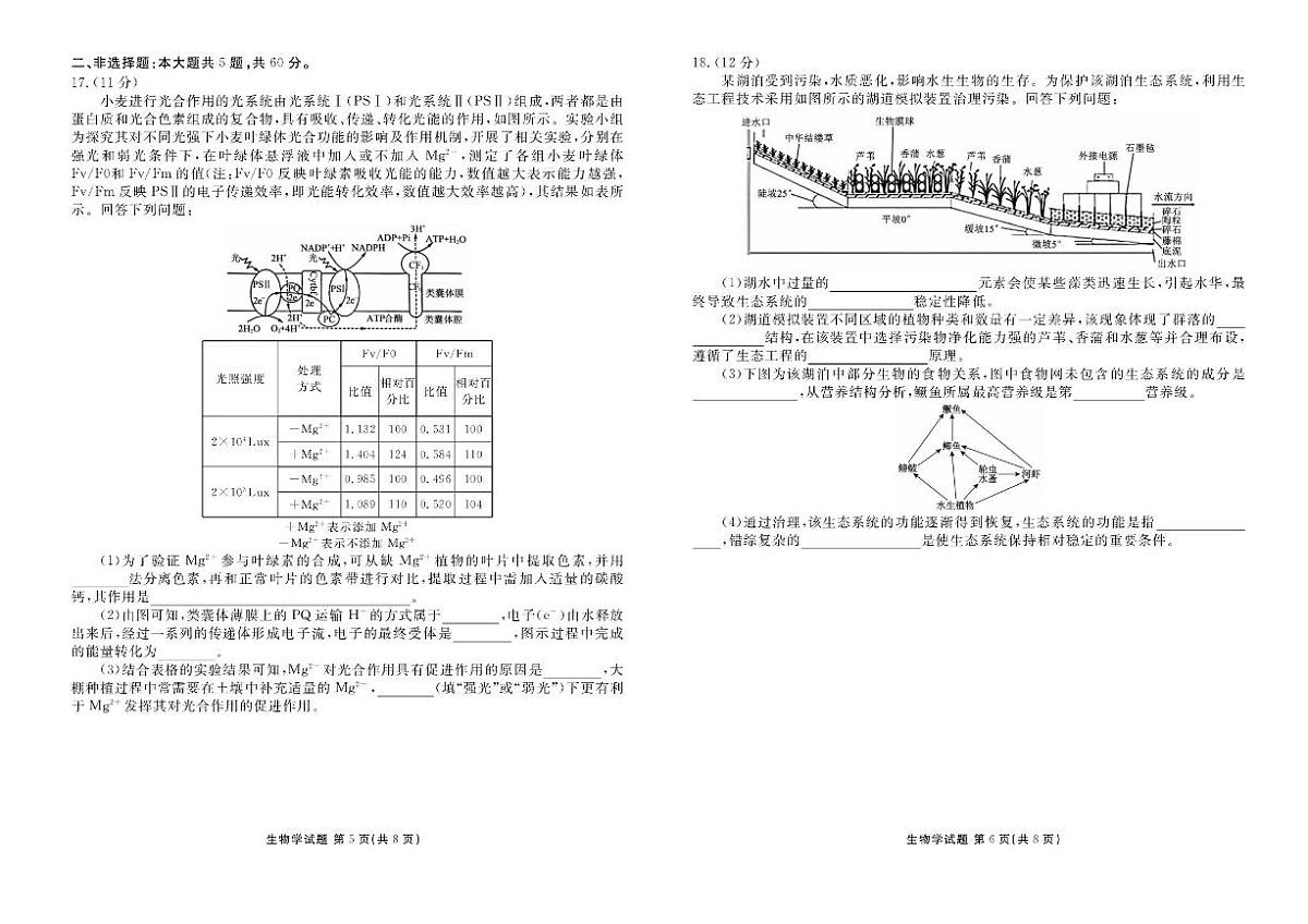 广东省衡水金卷2026届高三上学期10月联考试题 生物 PDF版含解析第3页