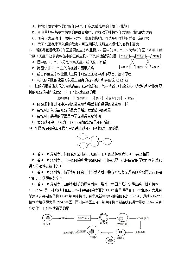 高三10月生物试卷第3页