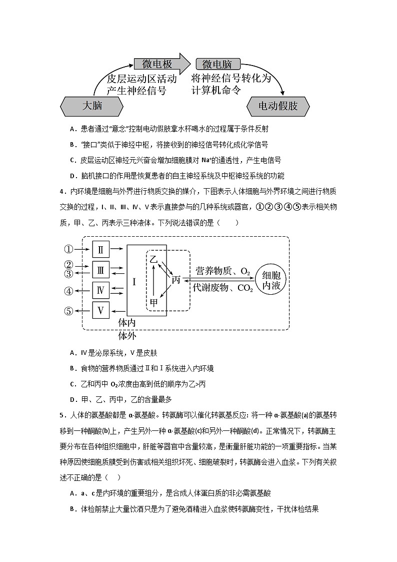 河南省信阳高级中学新校（贤岭校区）2025-2026学年高二上期10月测试（一）生物试题第2页
