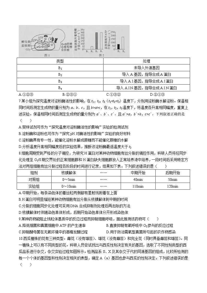 江西省赣州市十八县（市、区）二十四校联考2025-2026学年高三上学期期中考试生物试题（Word版附解析）第3页