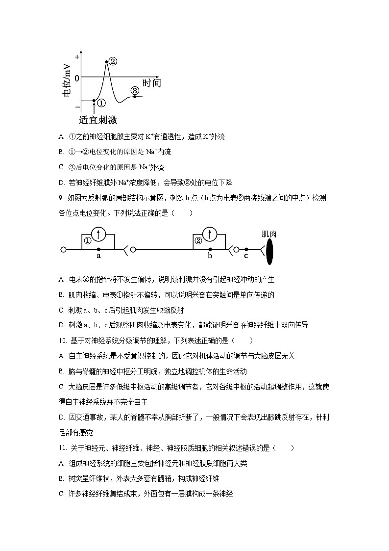 山西省晋中市部分学校2025-2026学年高二上学期10月检测生物试卷（学生版）第3页