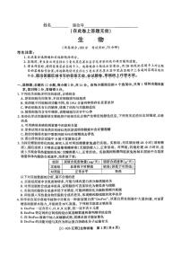 江西省九校2025-2026学年高三上学期11月期中考试生物试卷（含答案）