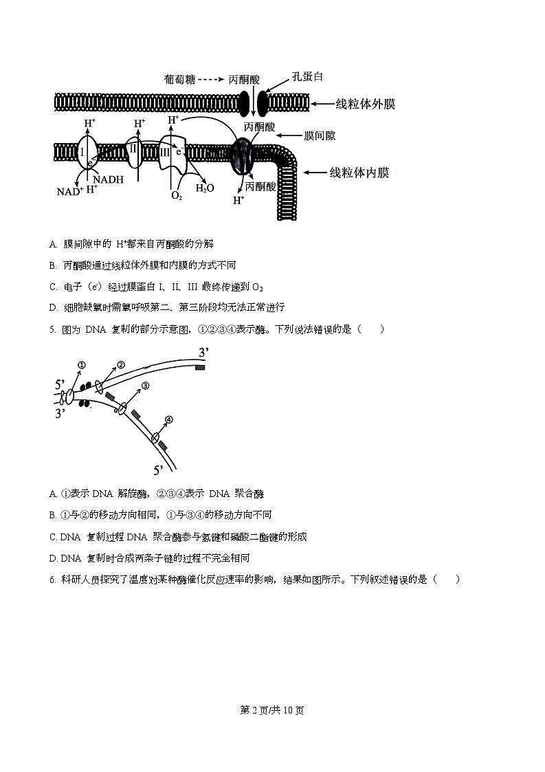 浙江省金砖高中联盟2025-2026学年高二上学期11月期中生物试题  Word版无答案第2页