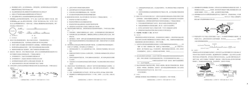 安徽省A10联盟2024—2025学年高二下学期期中考试生物试题第2页