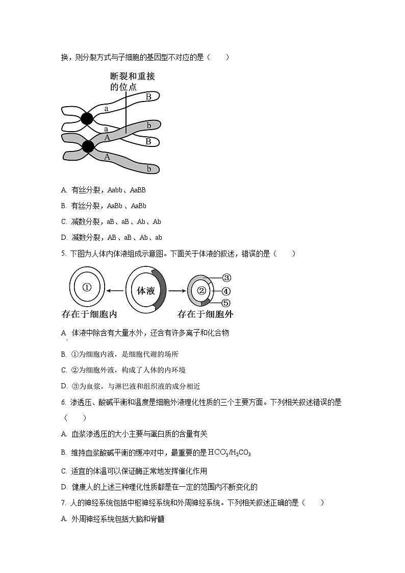 广西壮族自治区来宾市2025-2026学年高二上学期11月期中生物试卷（学生版）第2页