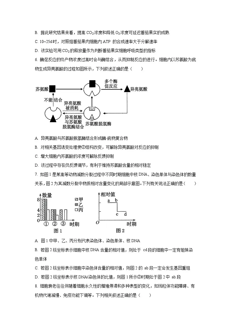 2025-2026学年河南省南阳市高三上学期期中生物试题（学生版）第3页