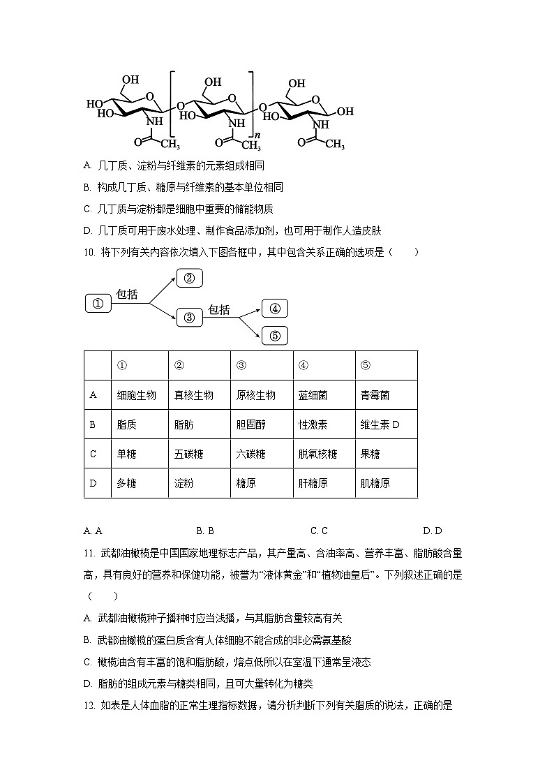 广东省汕头市潮阳某校2025-2026学年高一上学期第一次月考生物试卷（学生版）第3页