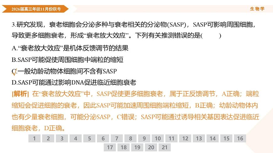 高三生物电子文件 高三生物PPT课件（2026届高三年级11月份联考）第8页