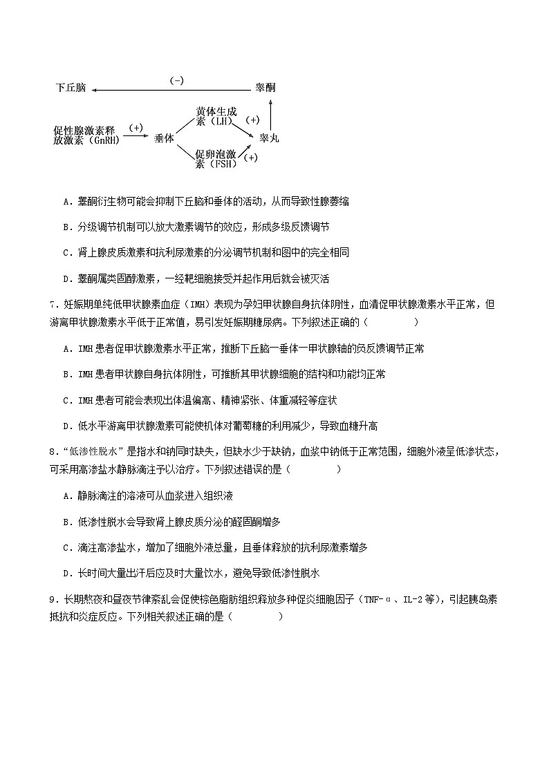 江苏省连云港市灌云县2025-2026学年高二上学期11月期中学业水平质量监测生物试卷第3页