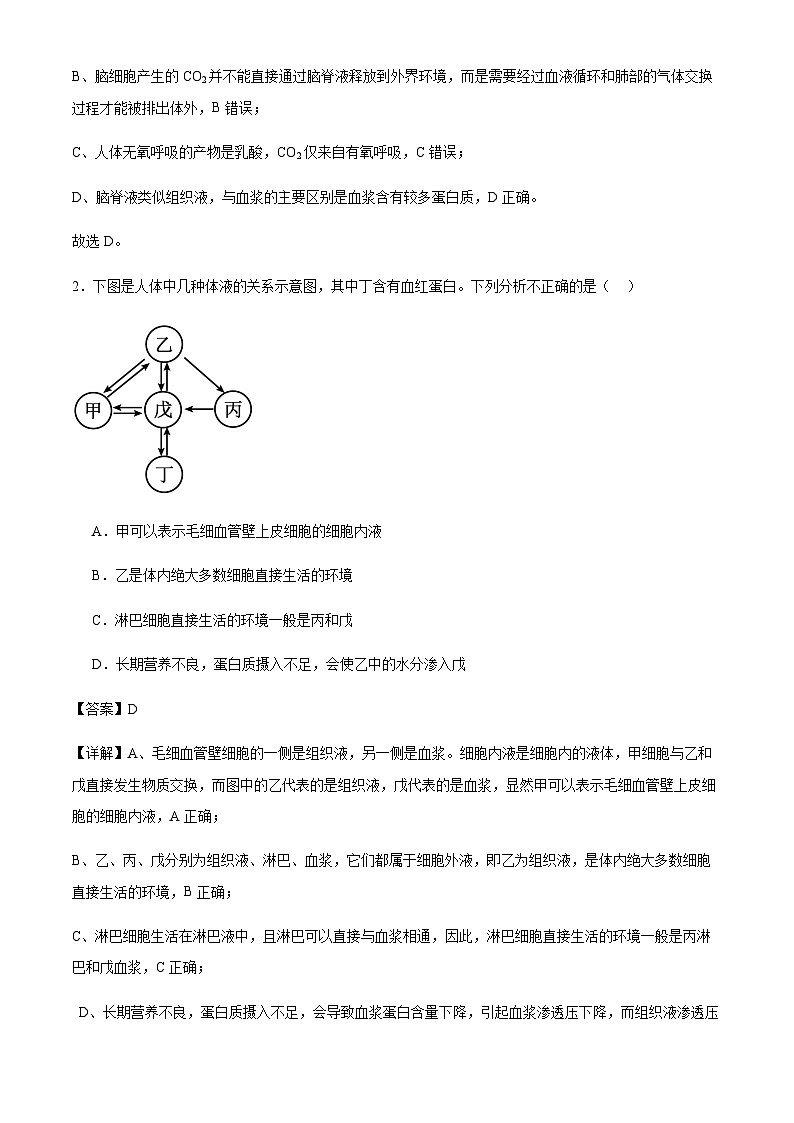 辽宁省辽西重点高中2025-2026学年度上学期高二期中考试生物试题（解析版）第2页