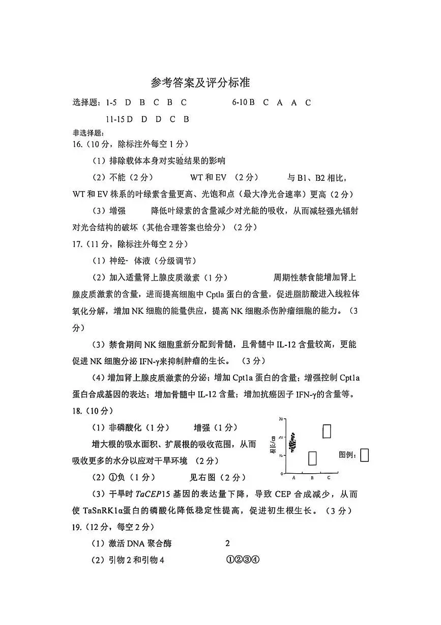 生物答案第1页