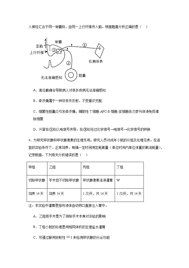 湖南省常德市汉寿县第一中学2025-2026学年高二上学期11月月考生物试题（含解析）第2页