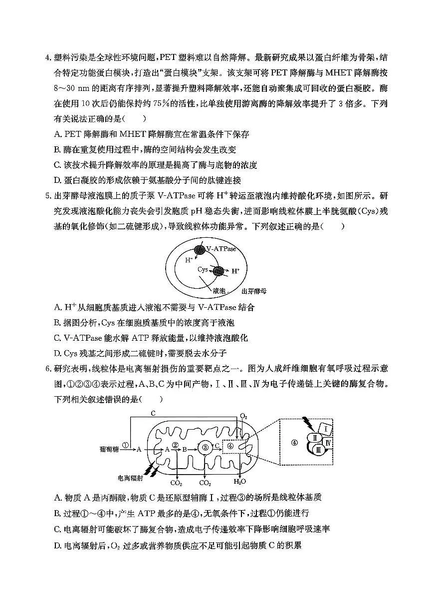 生物试卷第2页