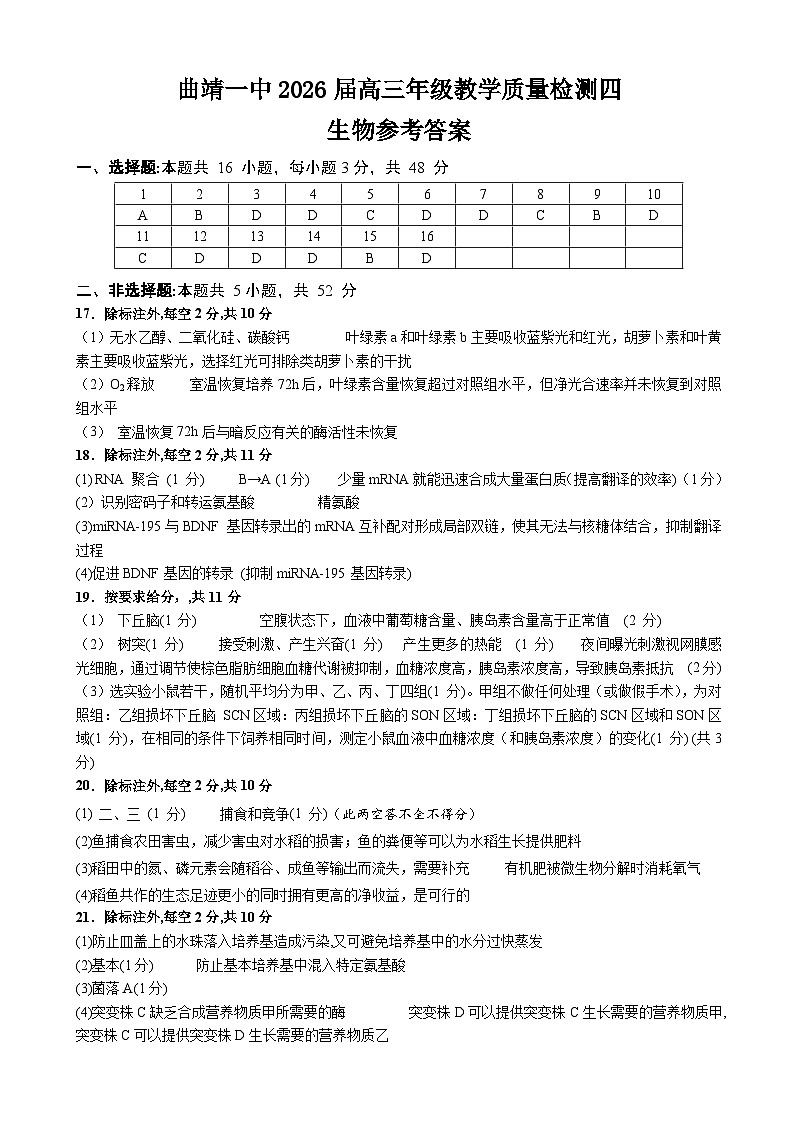 参考答案第1页