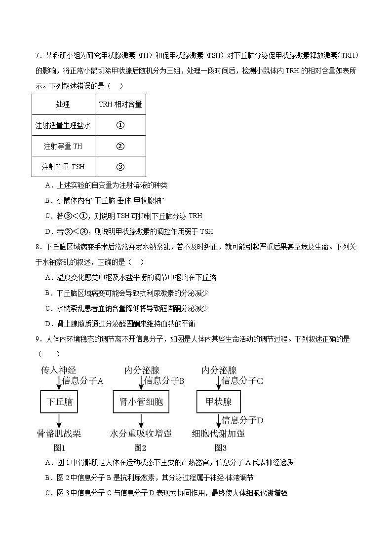 2026佛山S6高质量发展联盟高二上学期期中联考试题生物含答案第3页