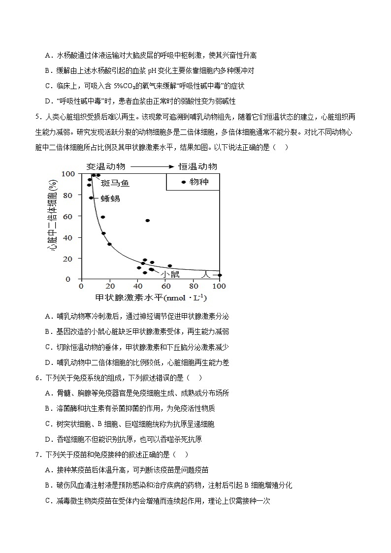 江苏省常州高级中学2025-2026学年高二上学期期中考试生物试题（Word版附答案）第2页