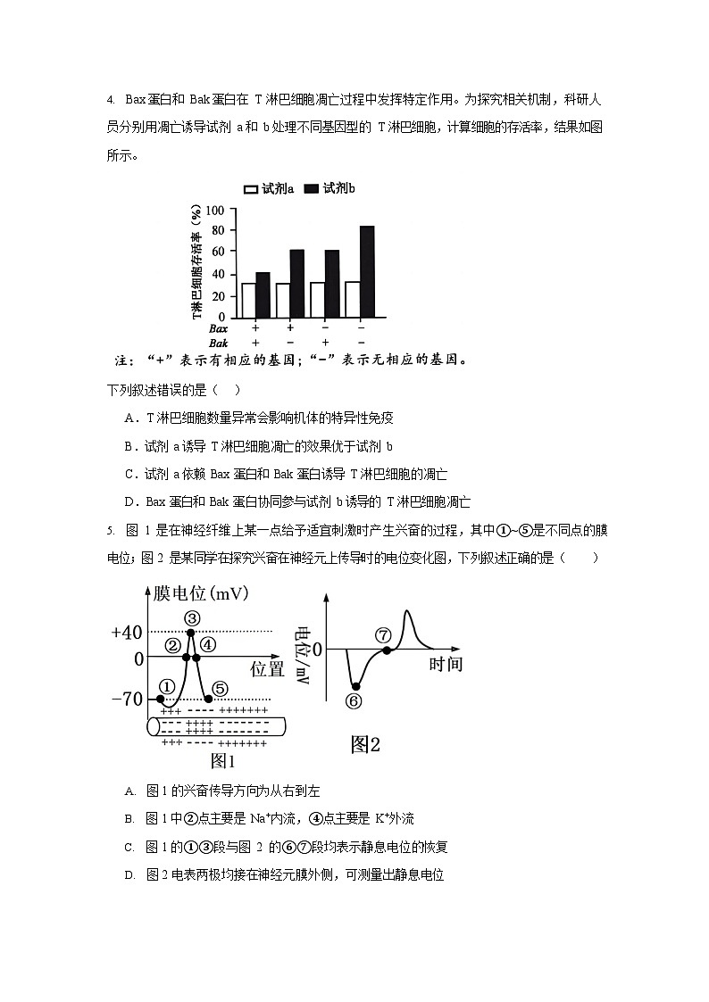 湖南省岳阳市汨罗市第二中学2025-2026学年高二上学期12月月考生物试题第2页
