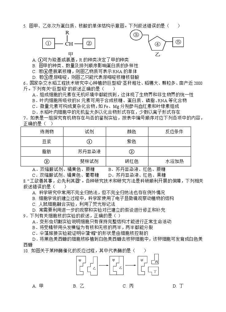 生物试题第2页