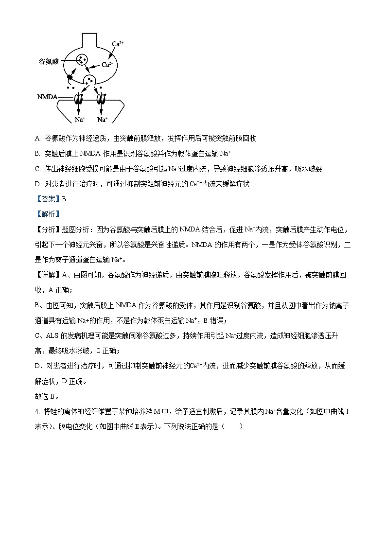 湖南省郴州市2023-2024学年高二1月期末教学质量监测生物试题 含解析第3页