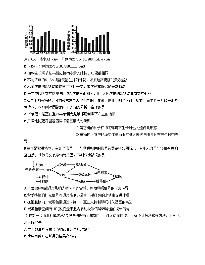 重庆市巴蜀中学2025_2026学年高二上学期期中考试生物试题（文字版，含答案）第3页